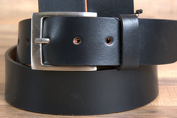 HILASON Western Genuine Leather Belt for Men Women Cowboy Cowgirl Handmade Unisex Full Grain Heavy Duty Tooled Belt for Jeans